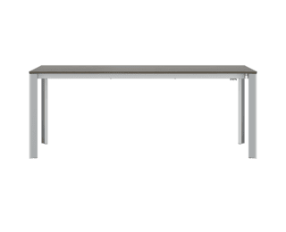 Table Extenso grand format pieds aluminium