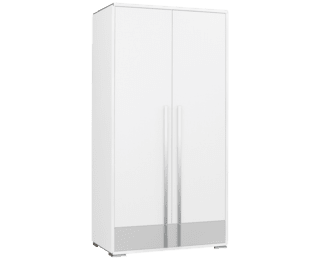 Tactil wardrobe with 2 doors and 1 drawer